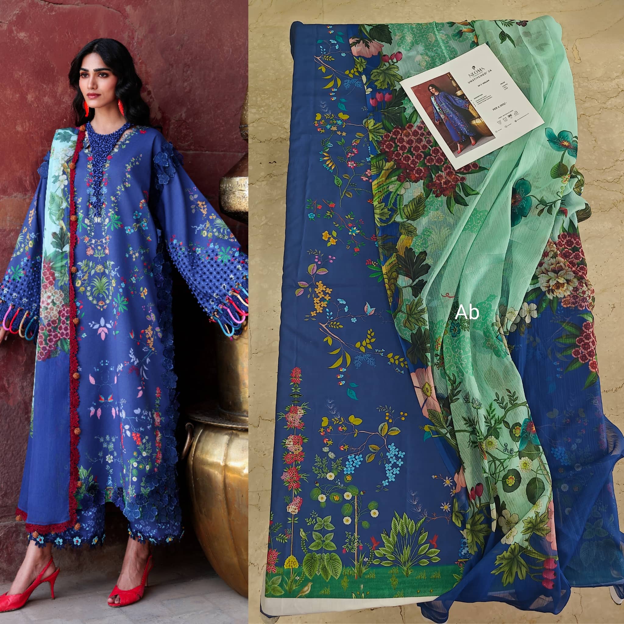 Open Pic/Hot 🔥Seller/Republic Womens Wear Neoma/Neelam/D-07