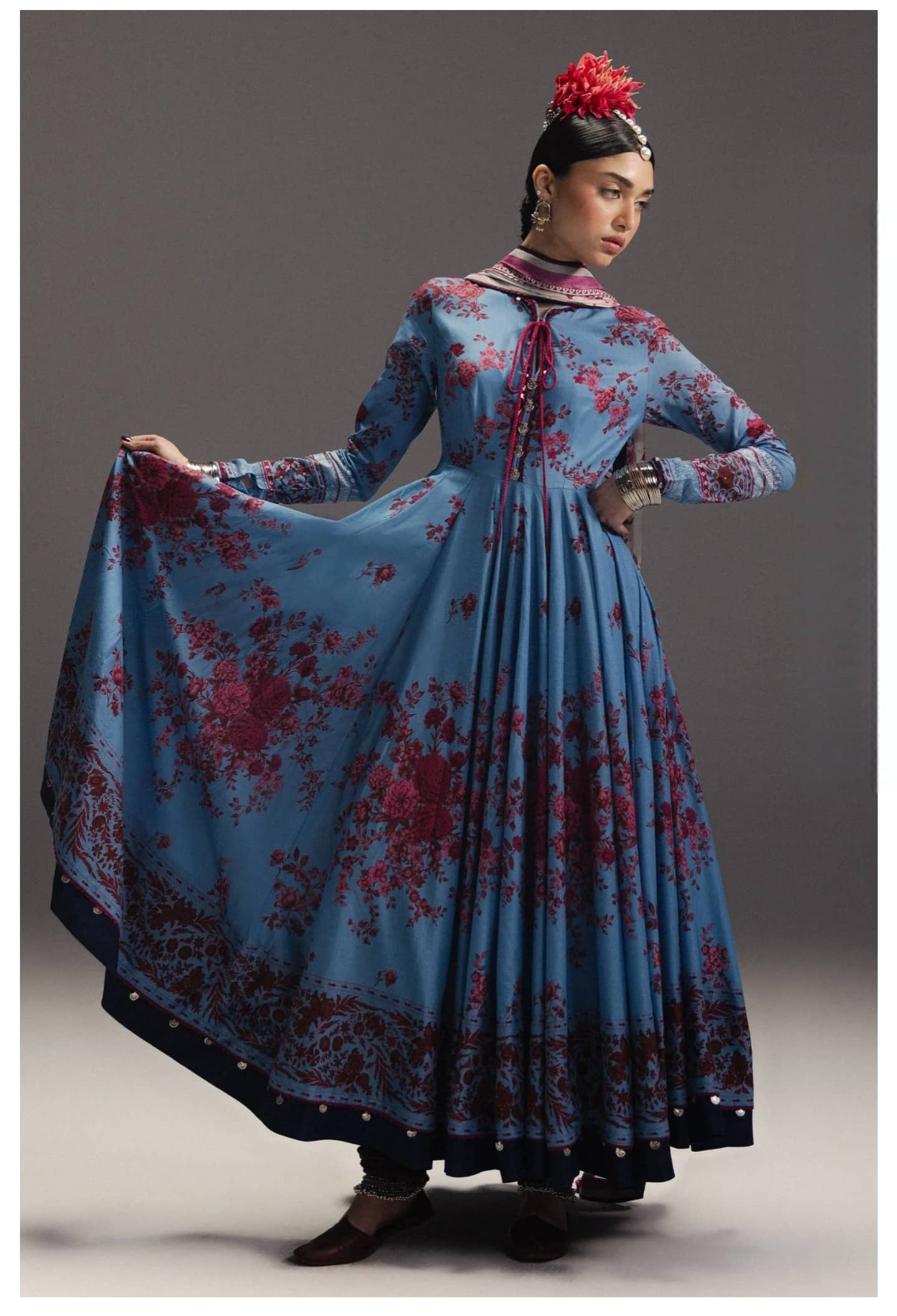 Restocked/Zara Shahjahan Anarkali Lawn/Falak Ara/D2