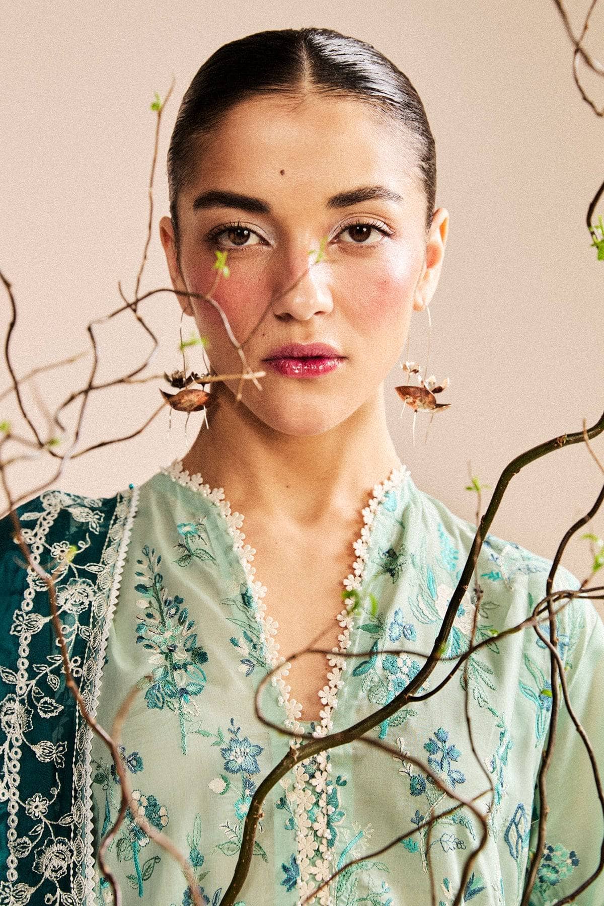 Zara Shahjahan Lawn Pakistani Suit Restocked/Zara Shahjahan Lawn 25/Nozomi-2B