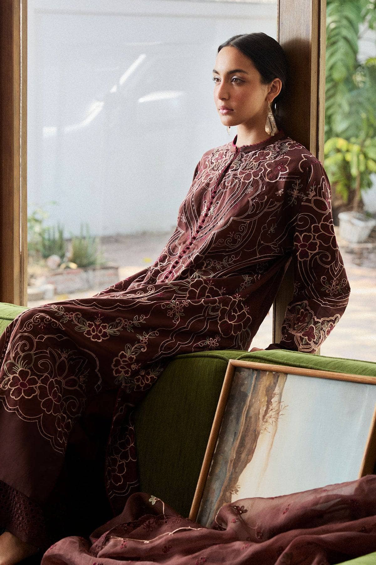 Zara Shahjahan Lawn Pakistani Suit Restocked/Zara Shahjahan Lawn 25/Shizumi-4B