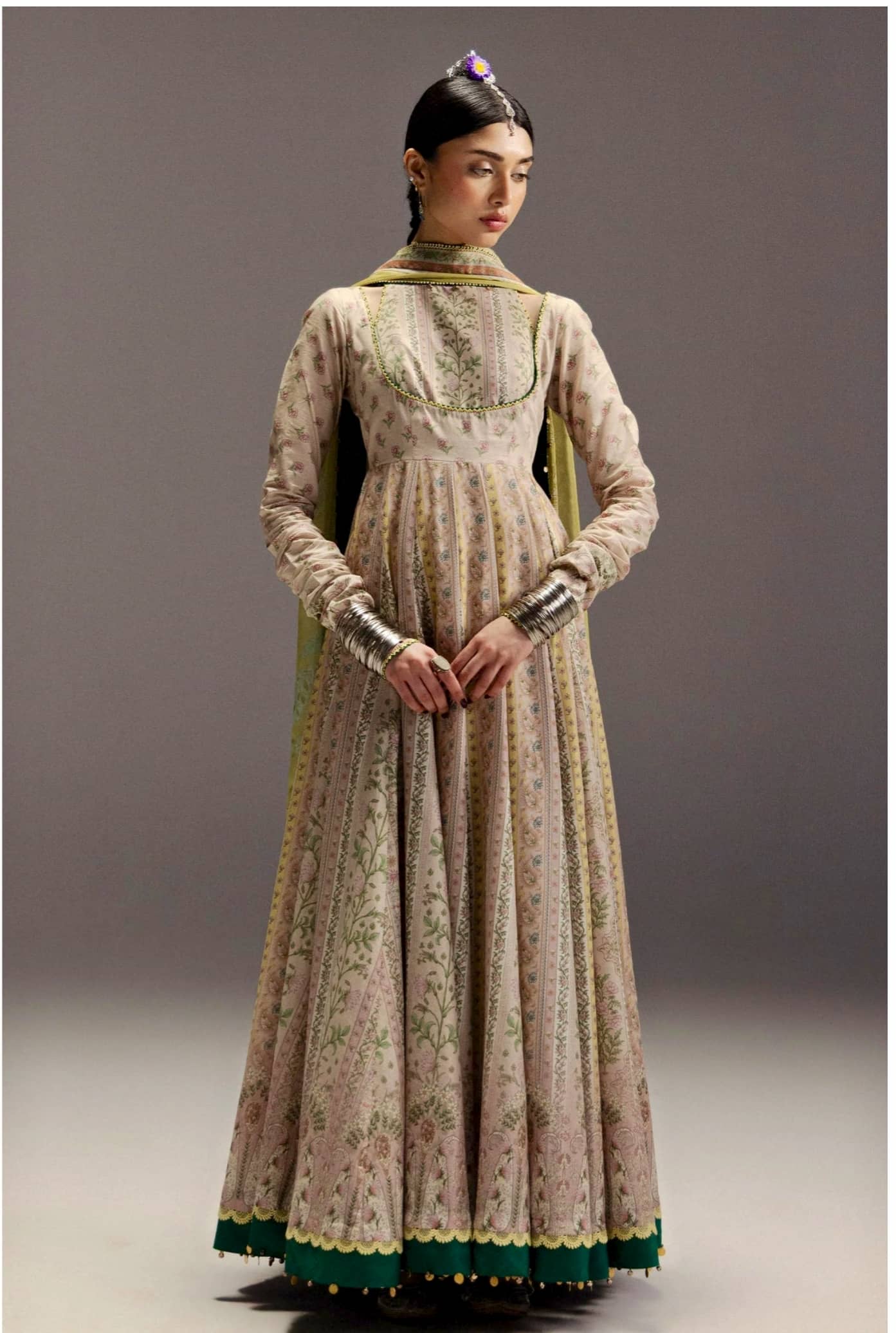 Zara Shahjahan Anarkali Lawn/Hoorain D8