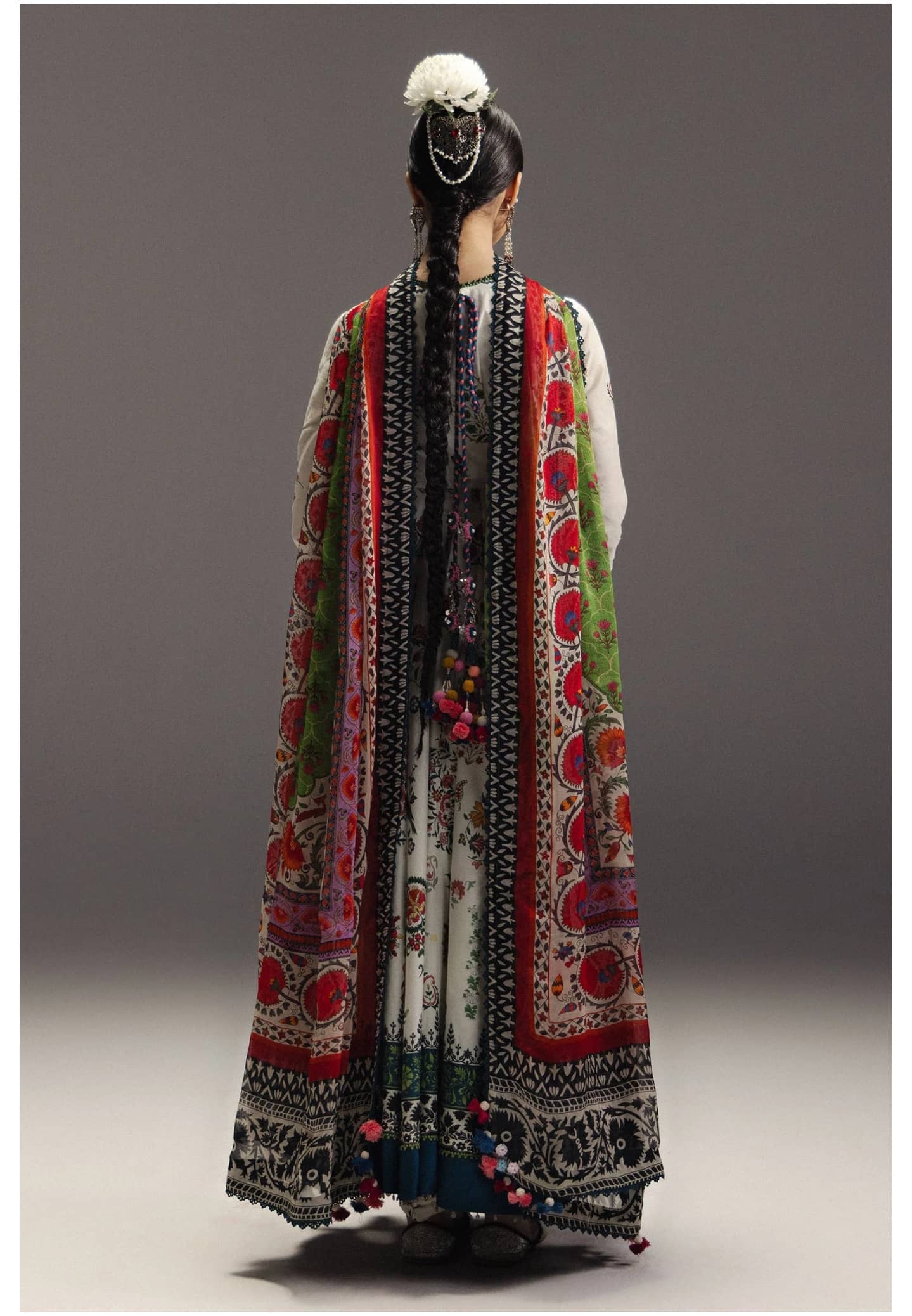 Zara Shahjahan Anarkali Lawn/Mehruba-D10