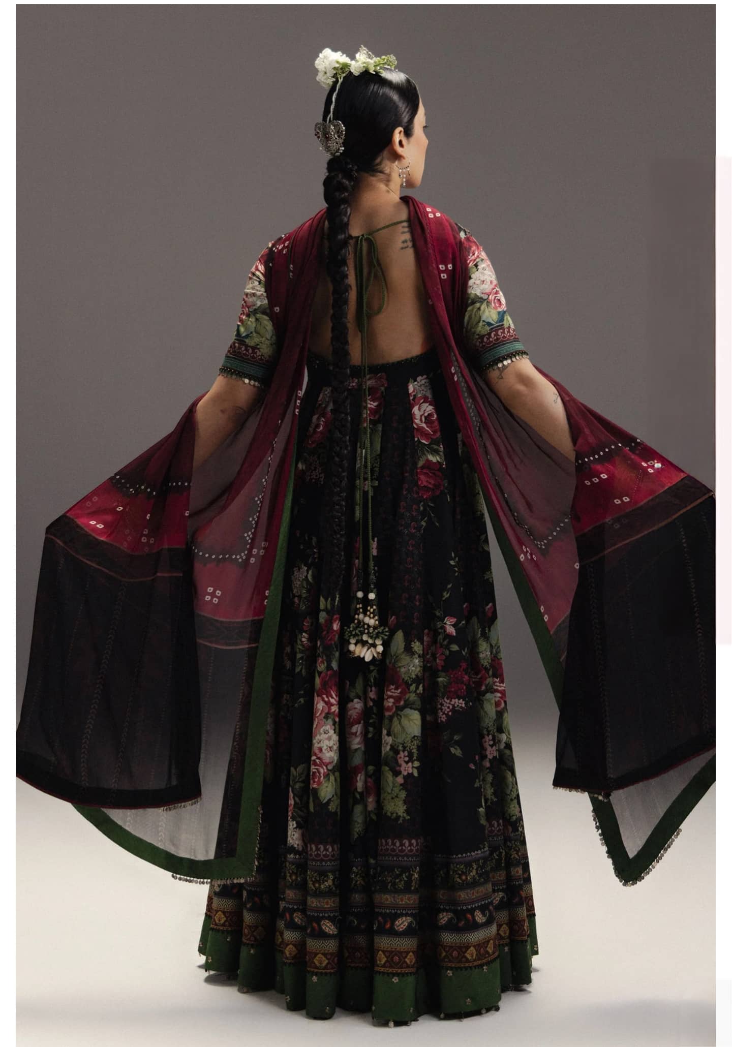 Zara Shahjahan Anarkali Lawn/Shehzadi-D5