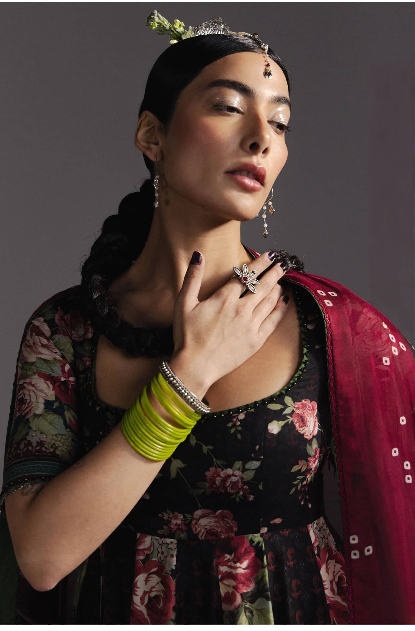 Zara Shahjahan Anarkali Lawn/Shehzadi-D5