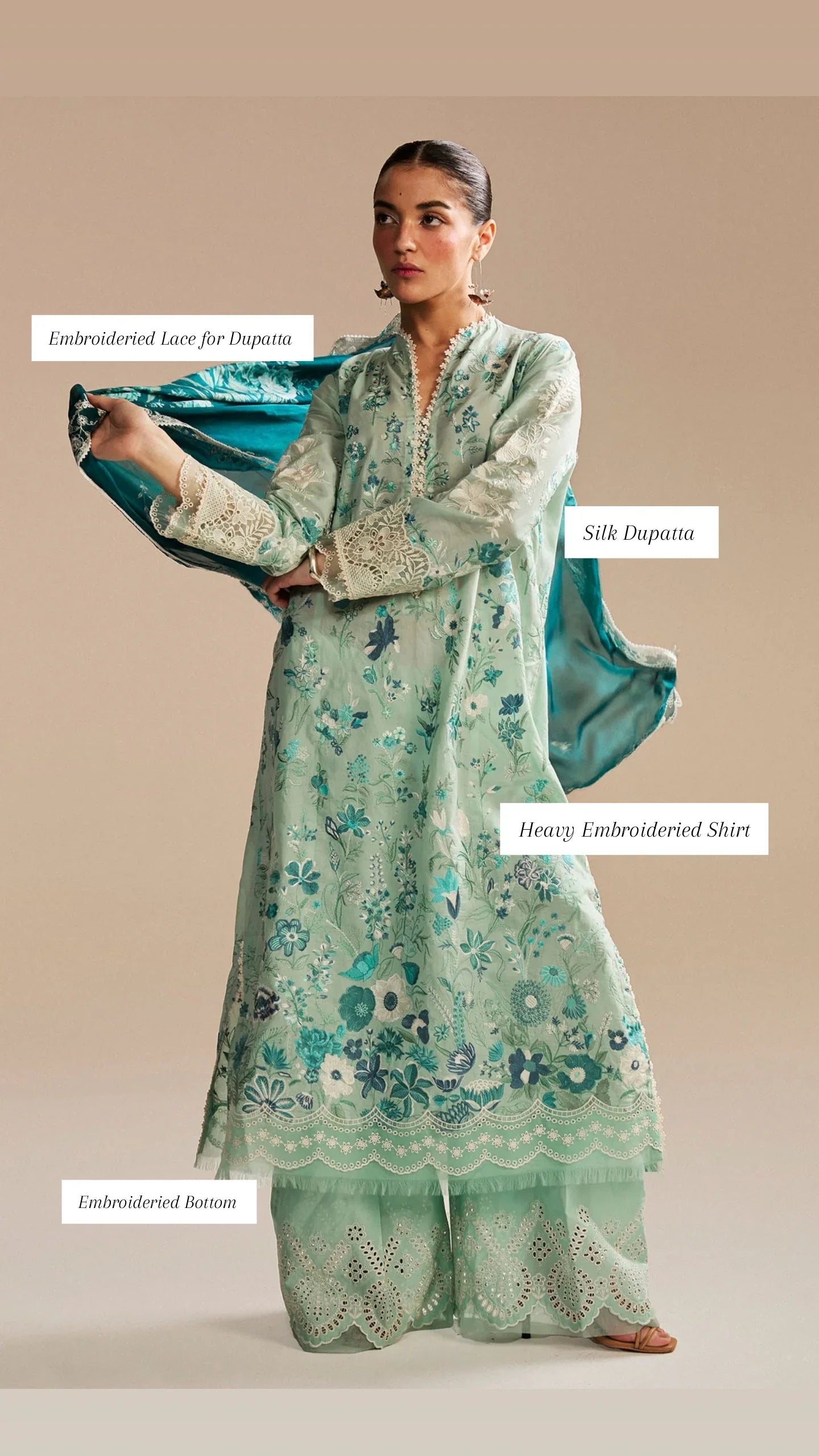 Open Pic/Sale‼️Zara Shahjahan Lawn/Nozomi-2B