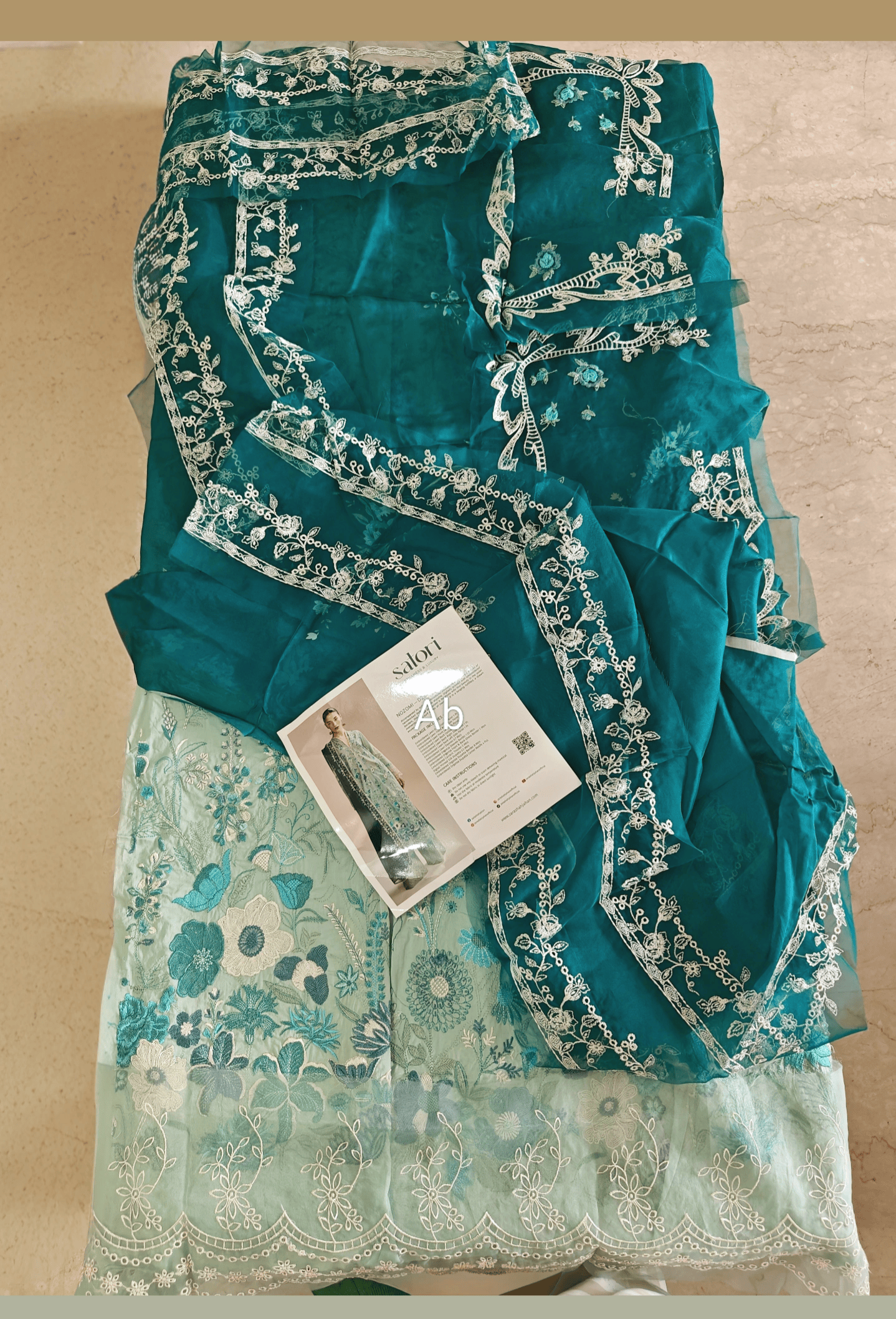 Open Pic/Sale‼️Zara Shahjahan Lawn/Nozomi-2B