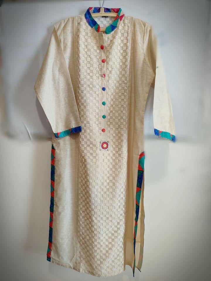 Ready to Wear|Smart Office Kurti|Size M - AWWALBOUTIQUE