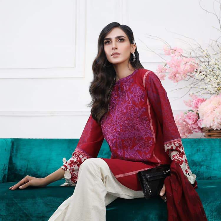 Sana Safinaz Pre-Fall Embroidered Collection 2019 – 11A