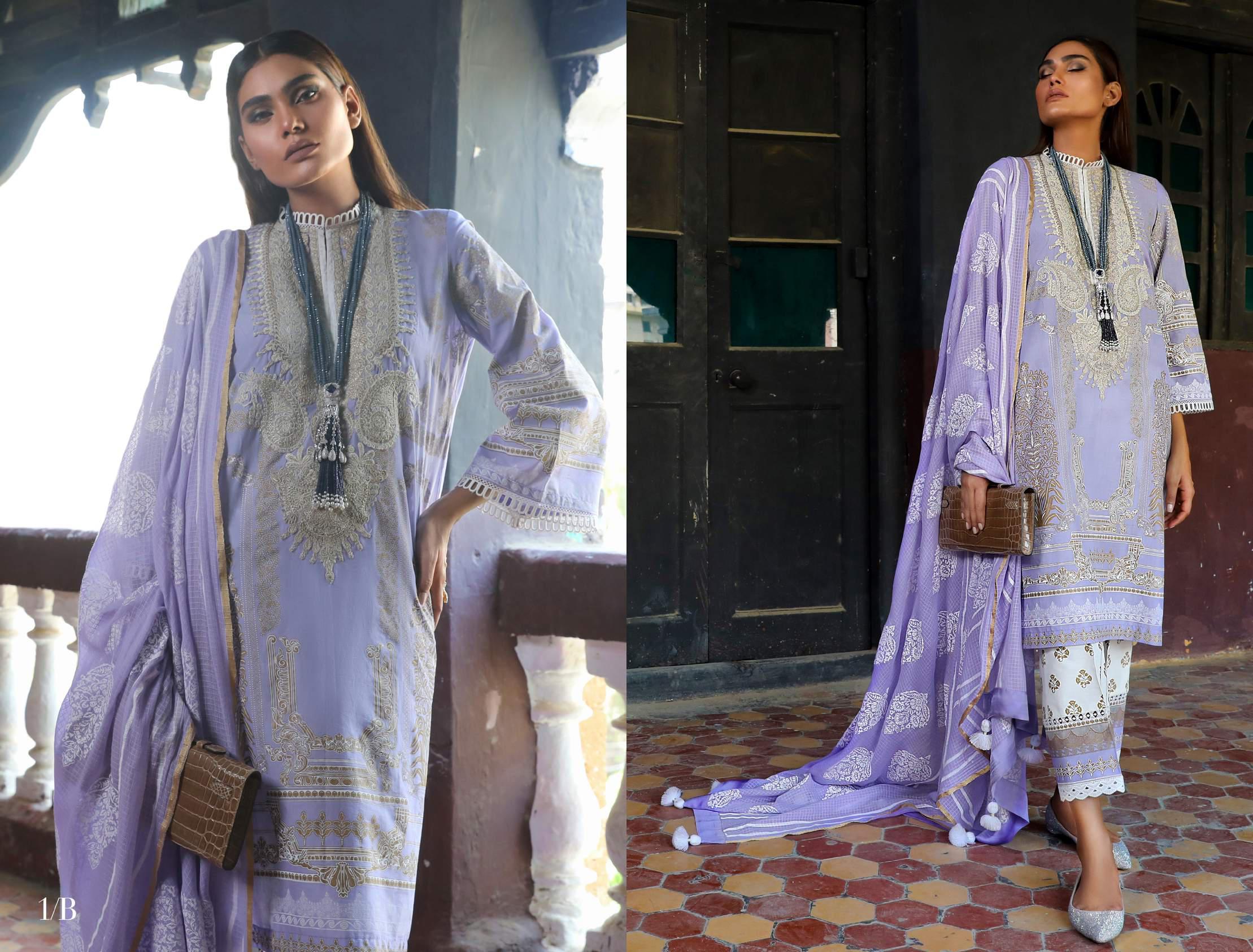 Restocked/Sana Safinaz Kurnool Lawn Collection– 1B