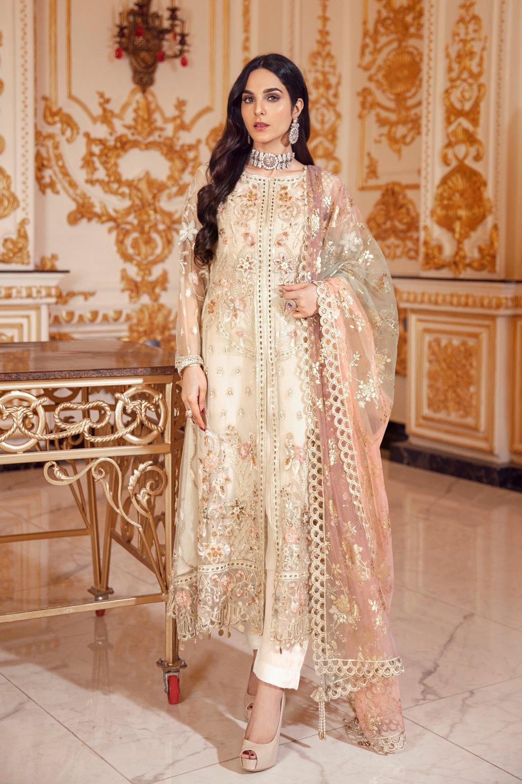 Emaan Adeel Belle Robe Chiffon/BR-01 GLAM SPELL - AWWALBOUTIQUE