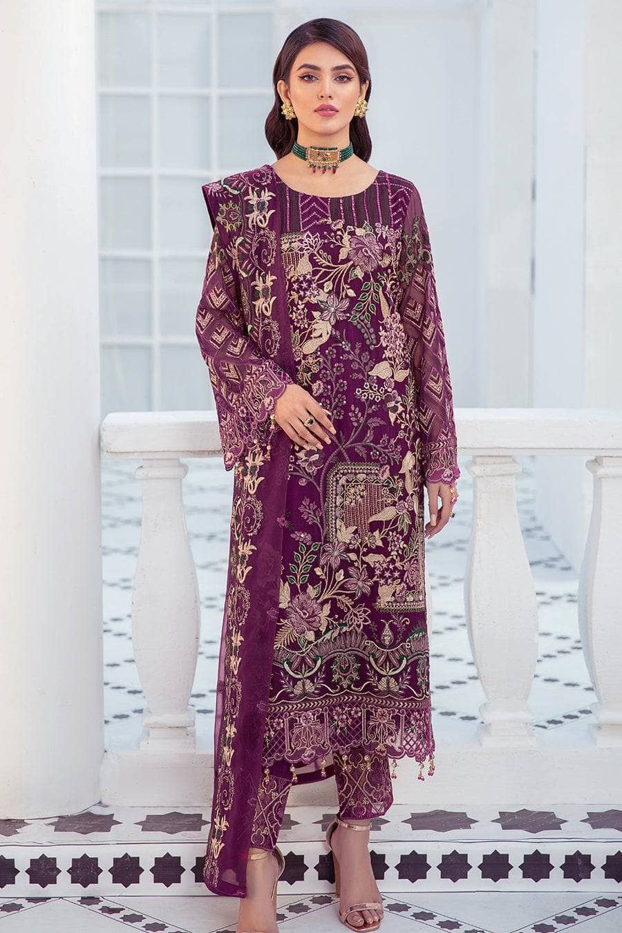 img_ramsha_chiffon _22_vol_1_awwal_boutique