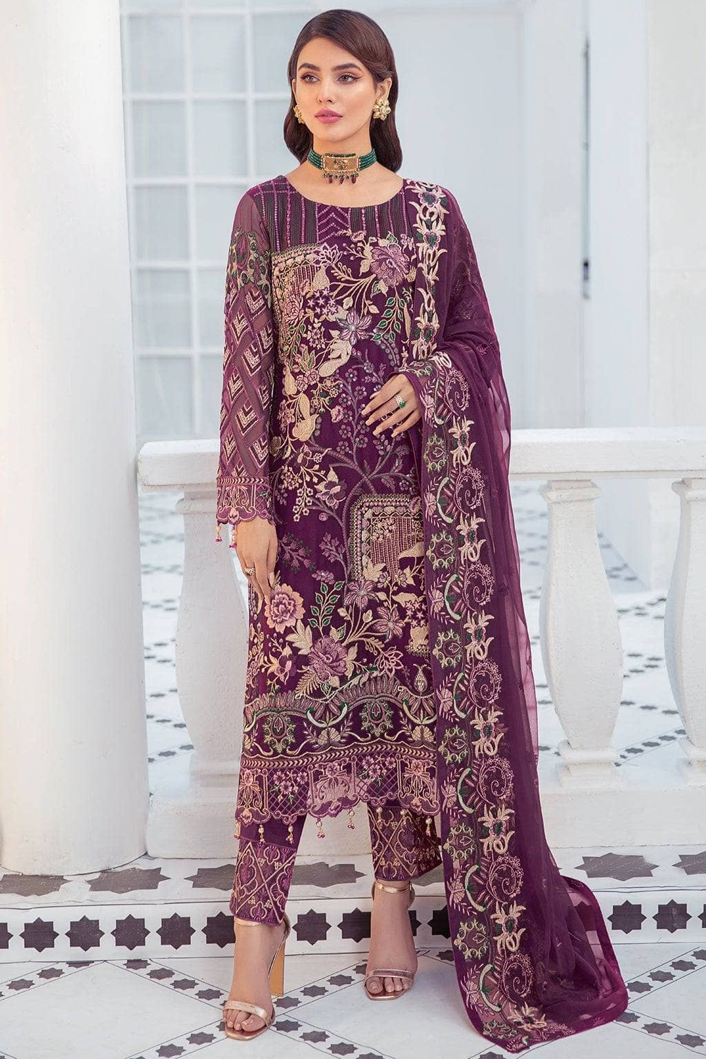 img_ramsha_chiffon _22_vol_1_awwal_boutique