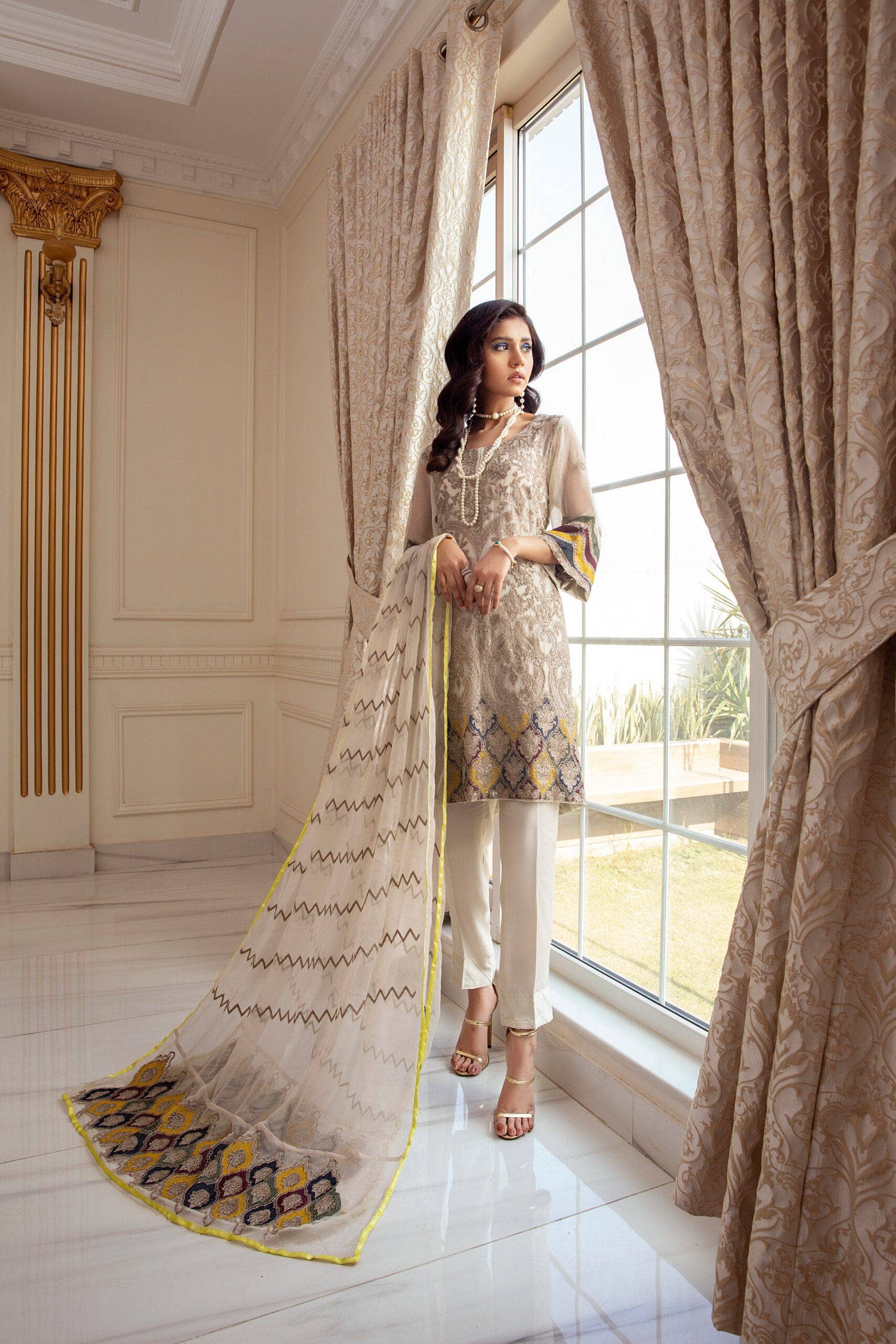 Meraki Chiffon by Z.S Textiles/ MEC 01