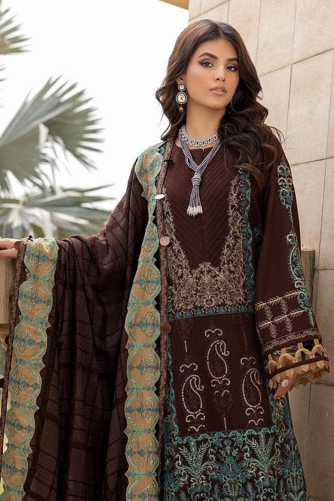 img_charizma_leather_peach_velvet_shawl_awwal_boutique