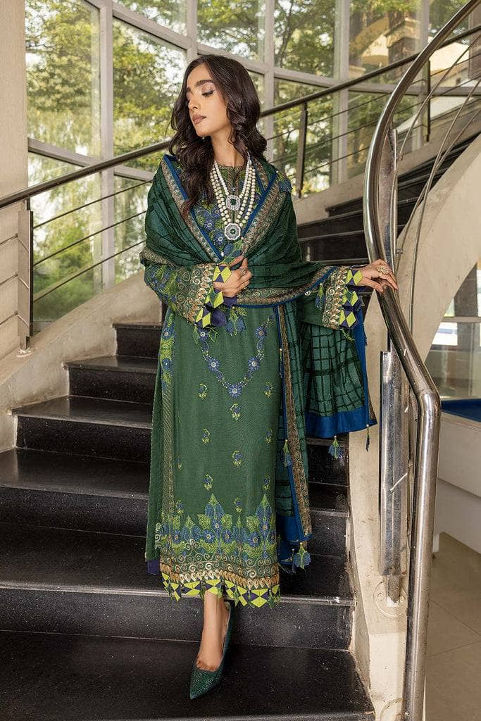 img_charizma_leather_peach_velvet_shawl_awwal_boutique