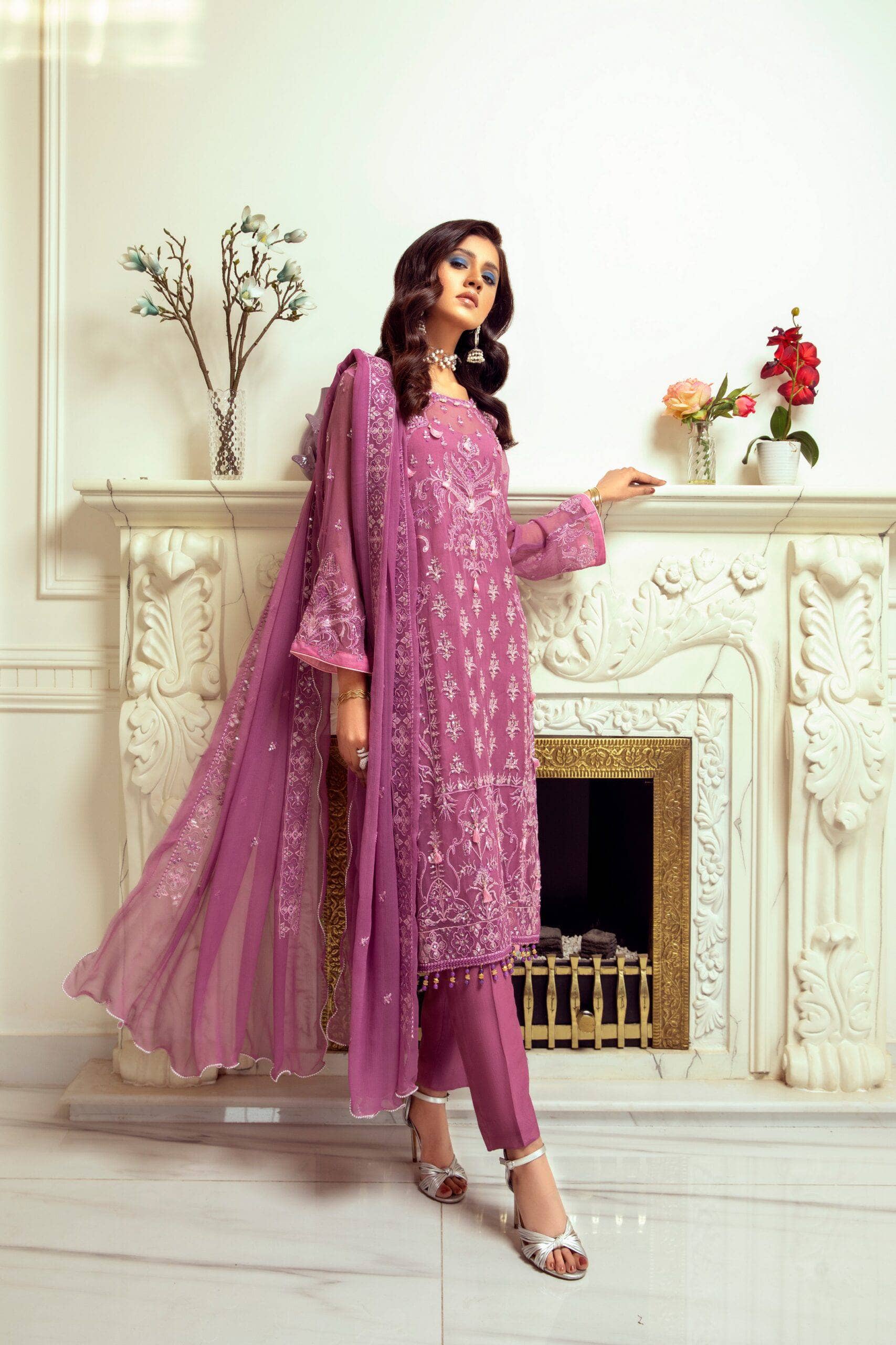 Meraki Chiffon by Z.S Textiles/ MEC 02