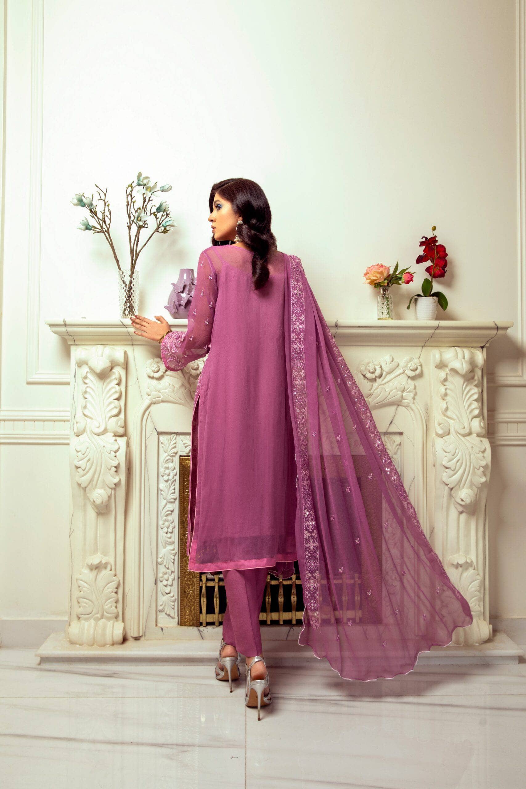 Meraki Chiffon by Z.S Textiles/ MEC 02