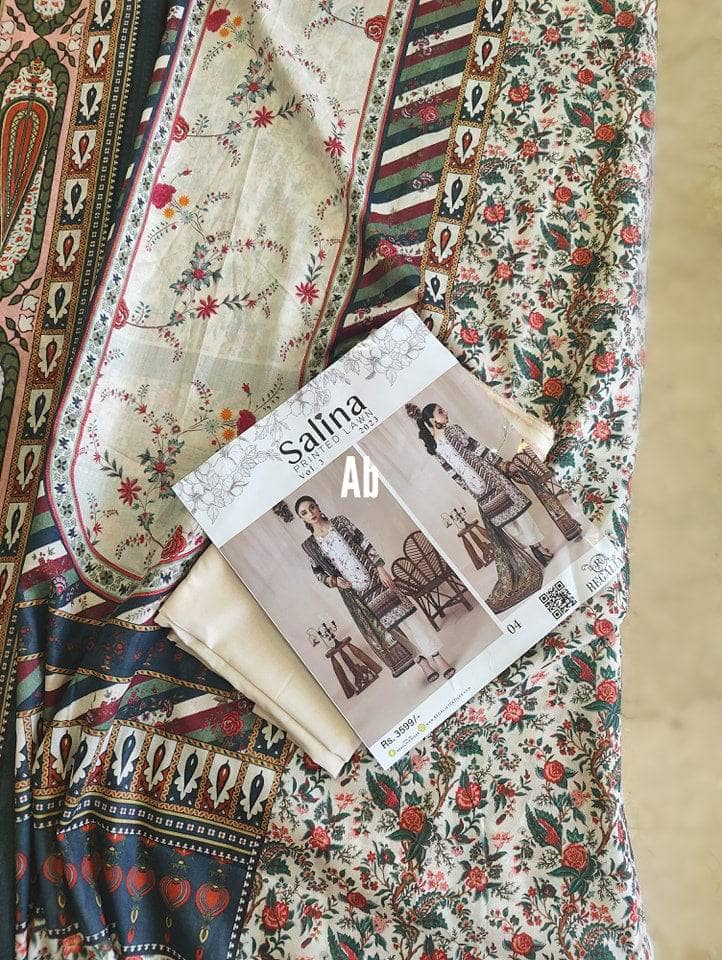 Salina Printed Lawn By Regalia/Vol 3