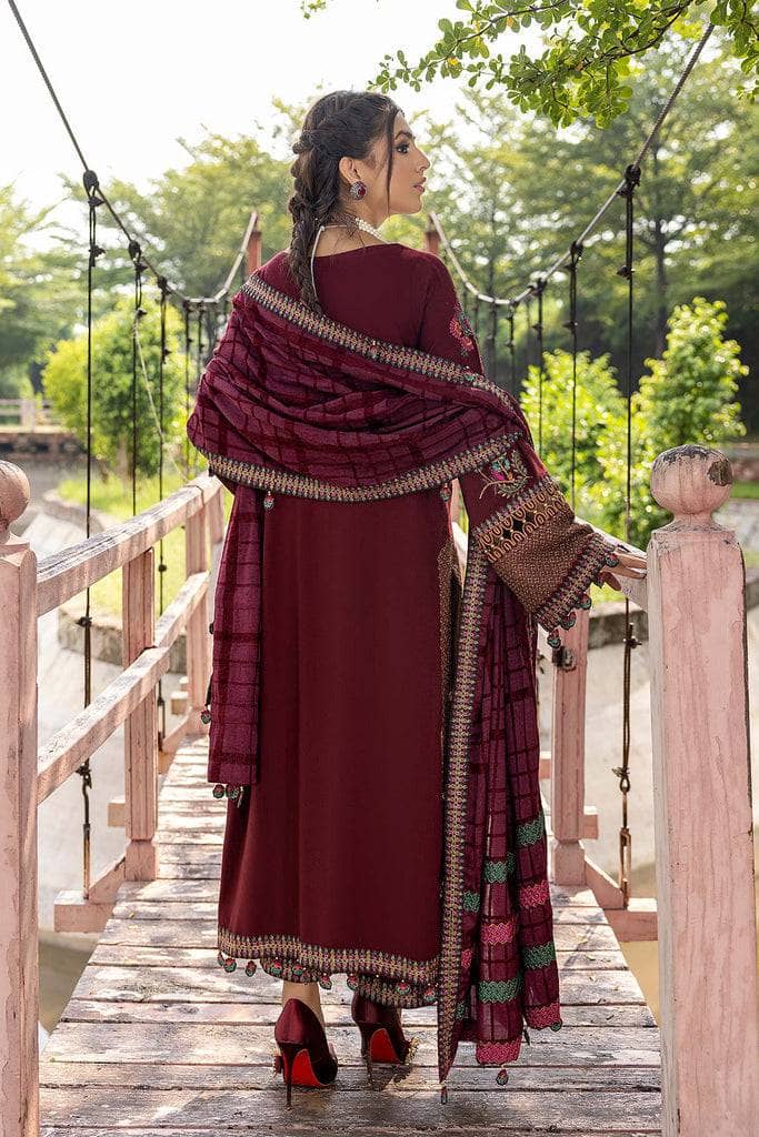 img_charizma_leather_peach_velvet_shawl_awwal_boutique