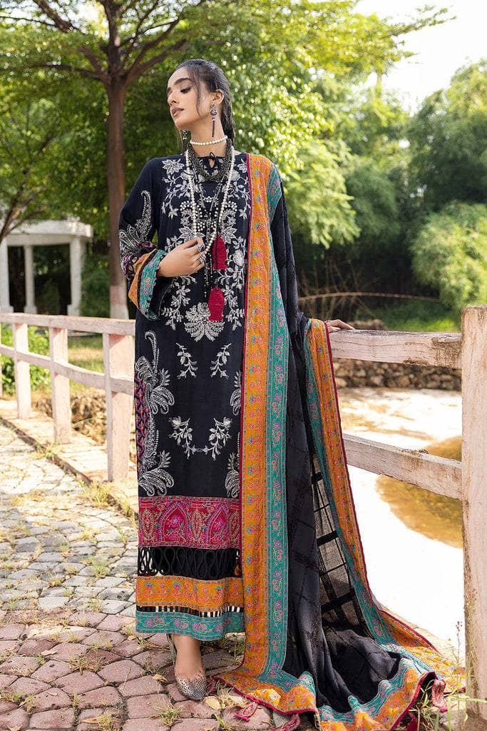 img_charizma_leather_peach_velvet_shawl_awwal_boutique