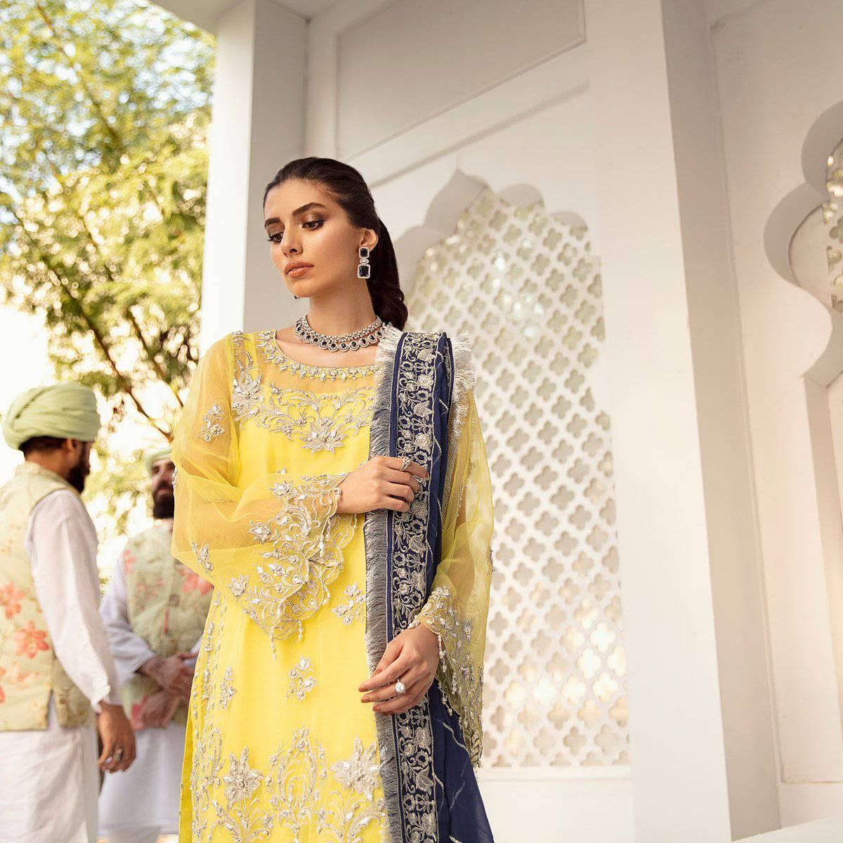Nureh Mor Bagh Luxe Chiffon/NL-15