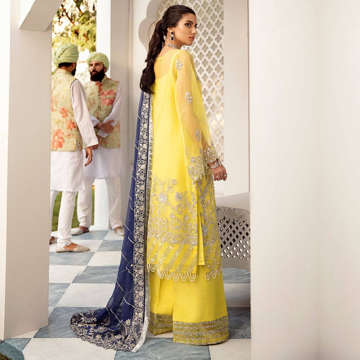 Nureh Mor Bagh Luxe Chiffon/NL-15