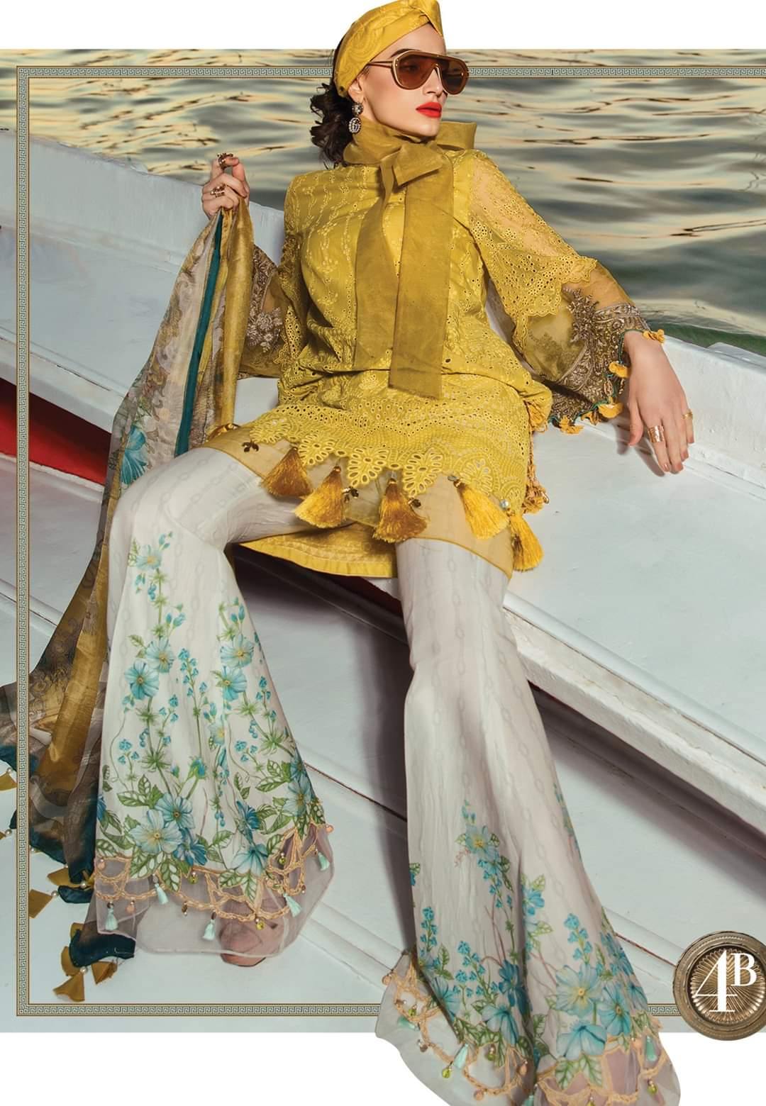 Maria B Lawn 2020/4B - AWWALBOUTIQUE