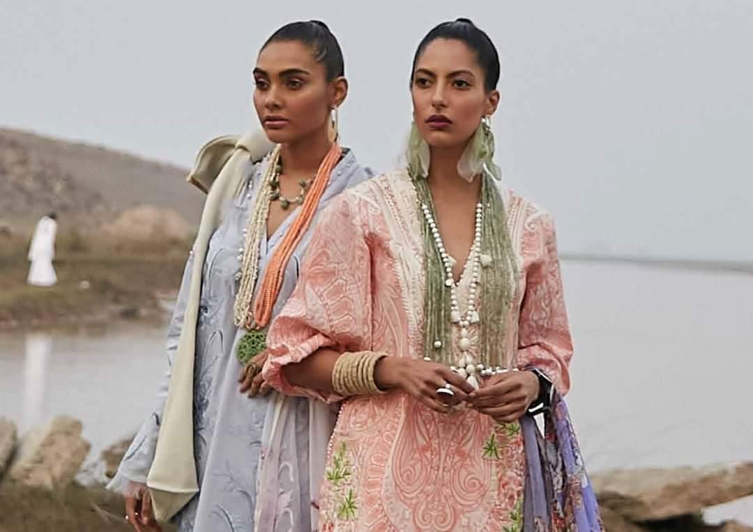 Mahgul Luxury Lawn/RUSSIAN PAISLEY/ML 11 - AWWALBOUTIQUE