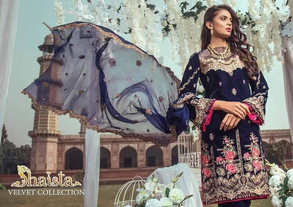 Shaista Velvet Luxury Collection/Rung e Zeest/Wedding Attire