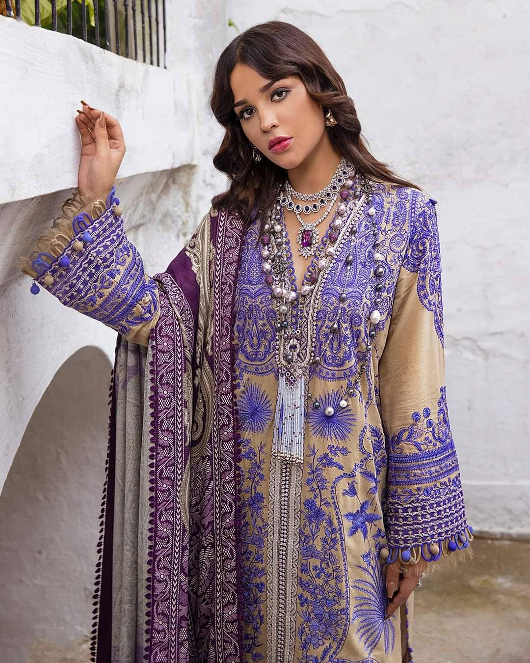 Sana Safinaz Luxury Winter/7B