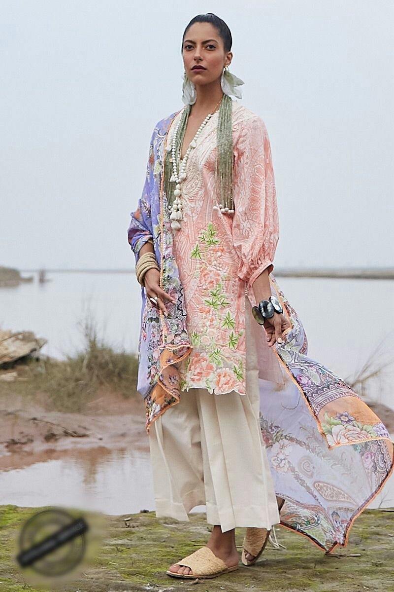 Mahgul Luxury Lawn/RUSSIAN PAISLEY/ML 11 - AWWALBOUTIQUE