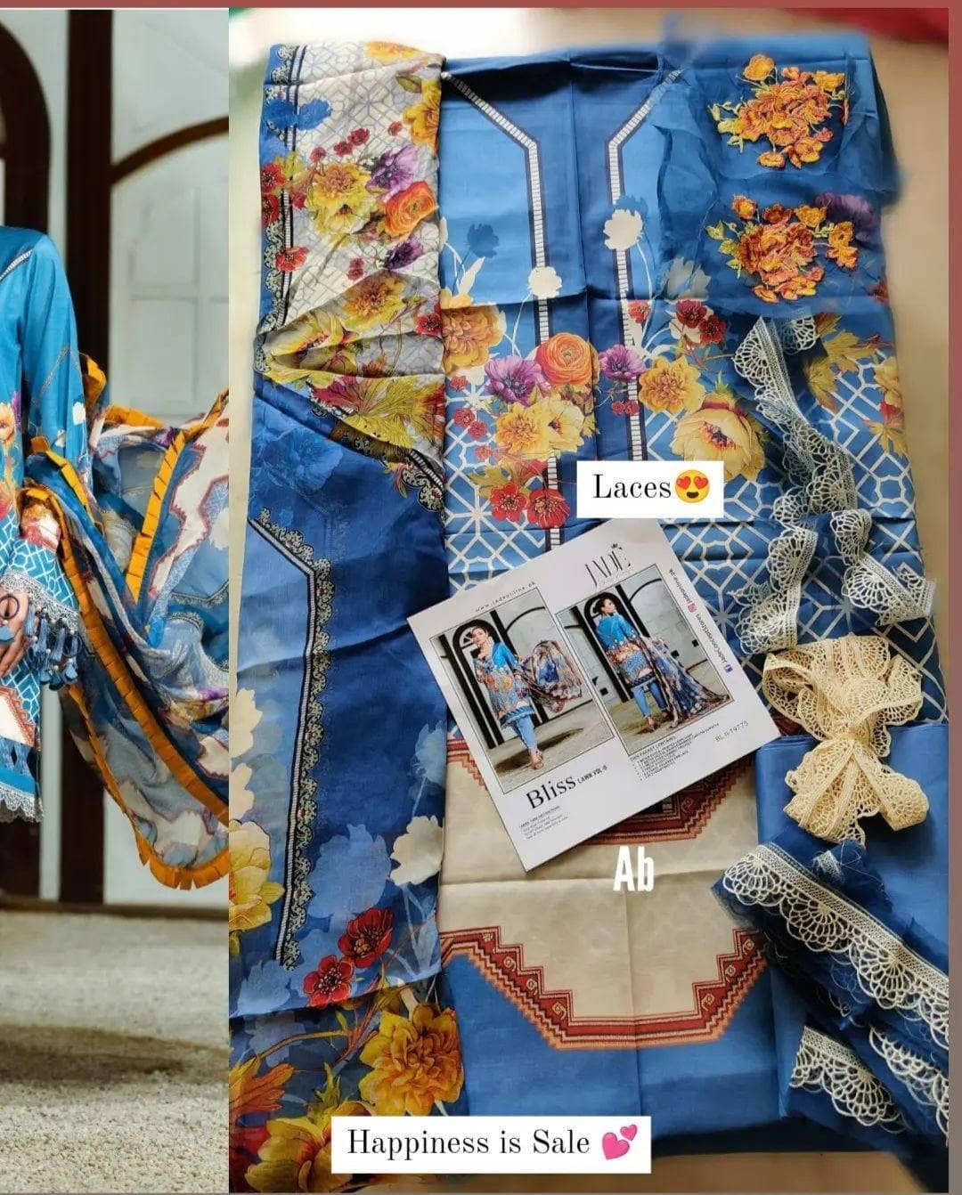 Restocked/Jade Bliss Lawn Vol 2