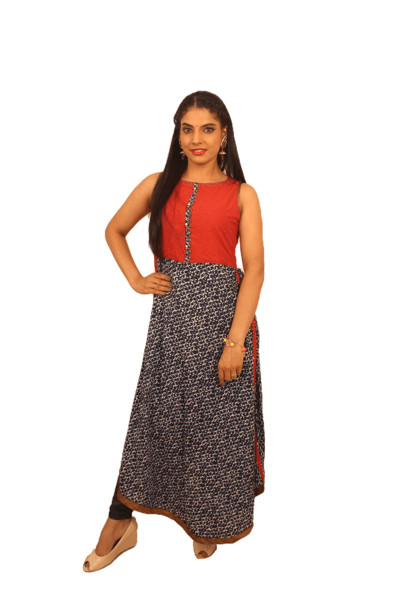 Ready to Wear|Assymetrical Indo Western|Size Medium - AWWALBOUTIQUE