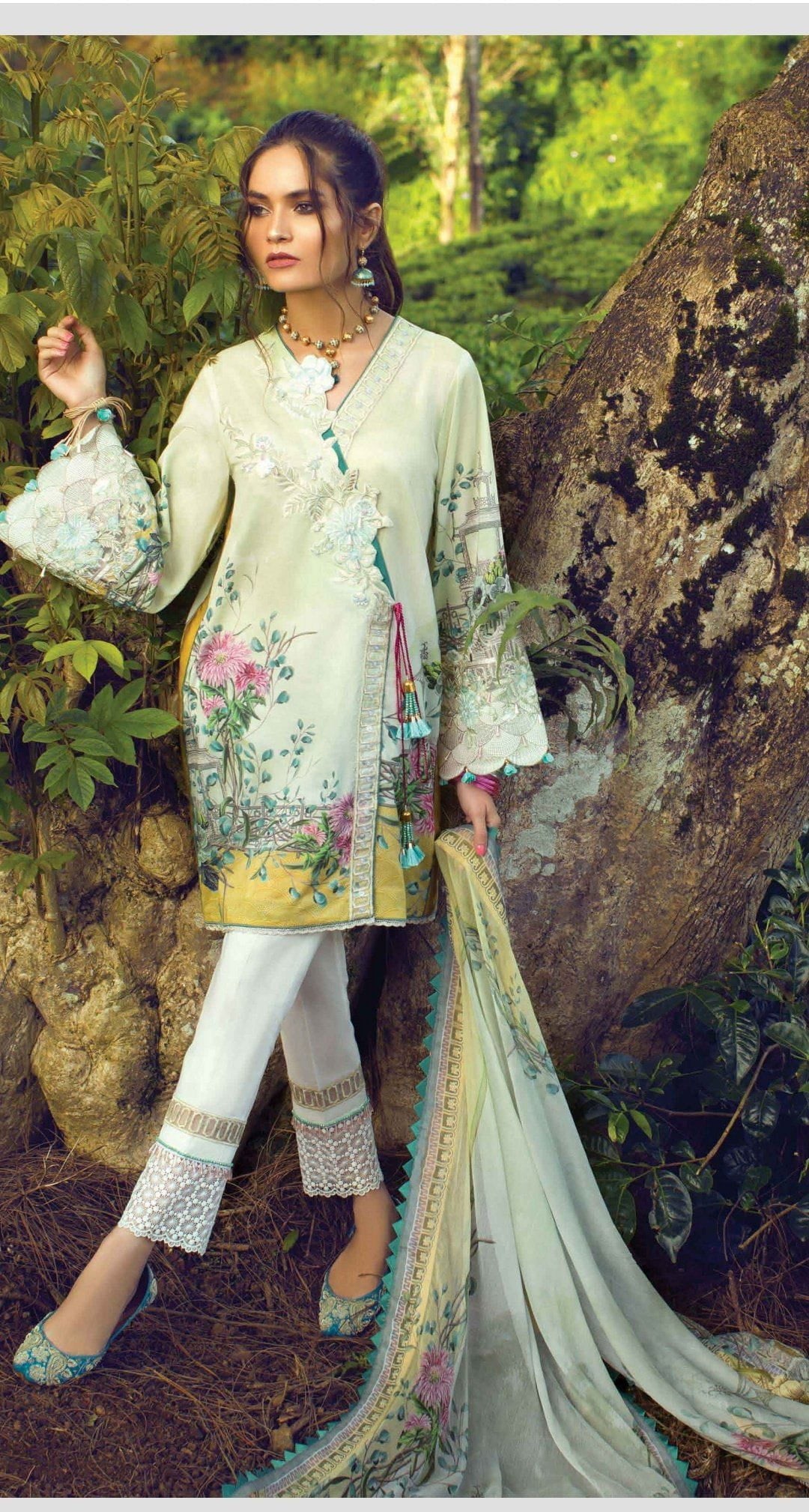 Restocked\Afsaneh Summer Collection/Shaib e Jamaal/3Pc