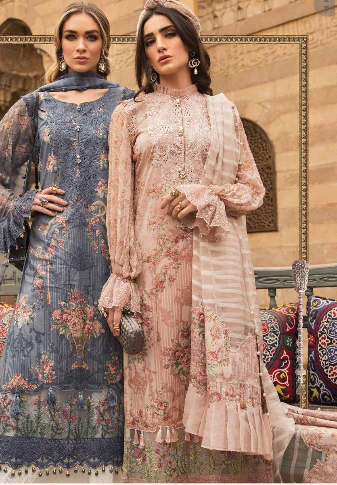 Restocked/Maria B Lawn 2020/2B - AWWALBOUTIQUE