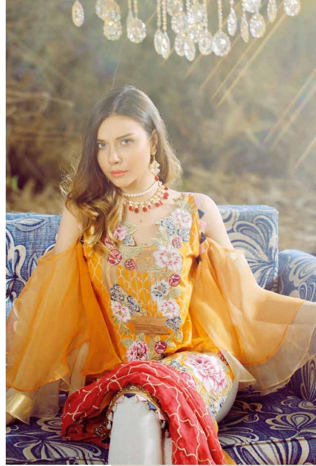 Adans Libas Summer Tales Lawn/Manali - AWWALBOUTIQUE