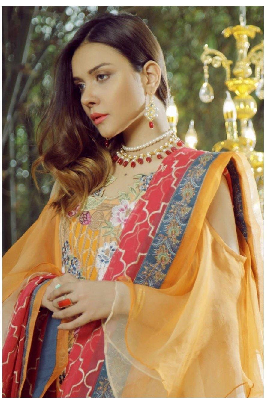Adans Libas Summer Tales Lawn/Manali - AWWALBOUTIQUE