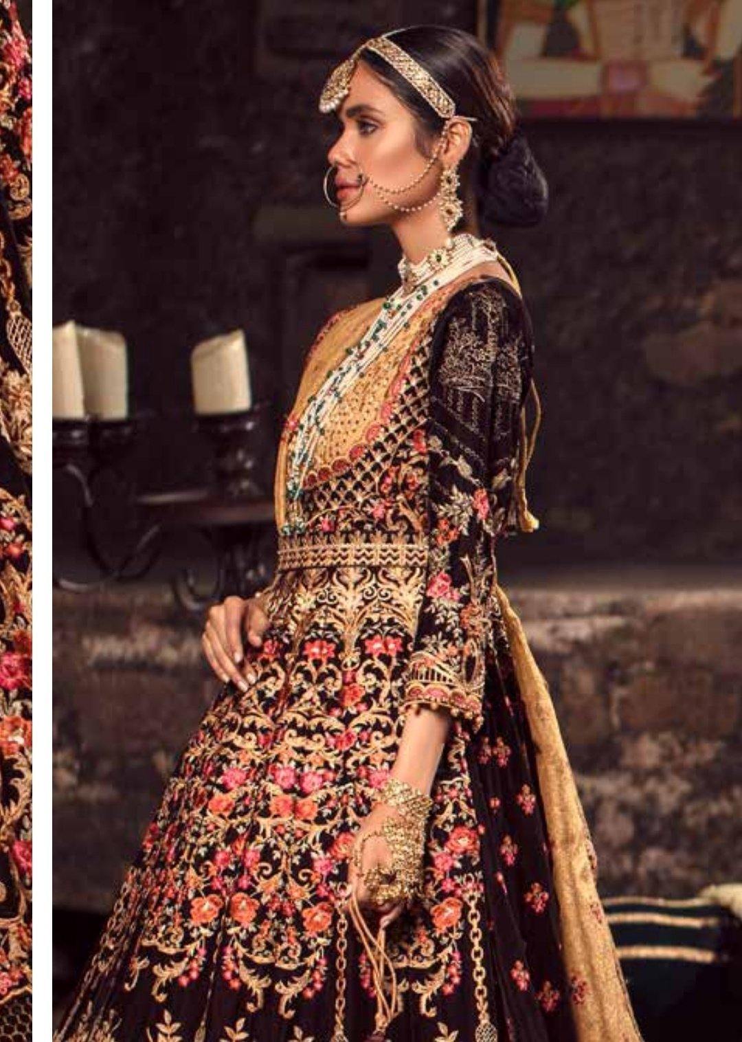 Adans Libas Rohtas Velvet Wedding Edition - AWWALBOUTIQUE
