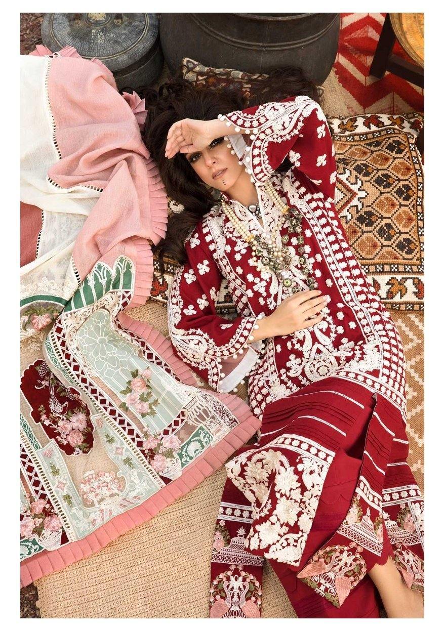 Restocked/Crimson Winter by Saira Shakira/AARI REVIVAL - RUBY - AWWALBOUTIQUE