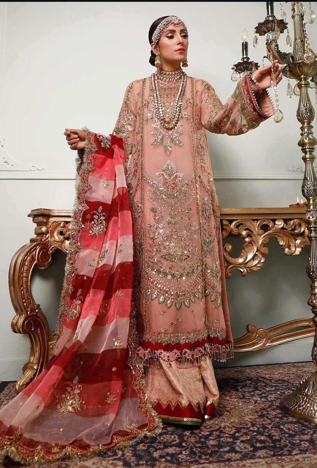 Saadia Asad Noor Wedding Festive Embroidered Collection/D5-Crina - AWWALBOUTIQUE