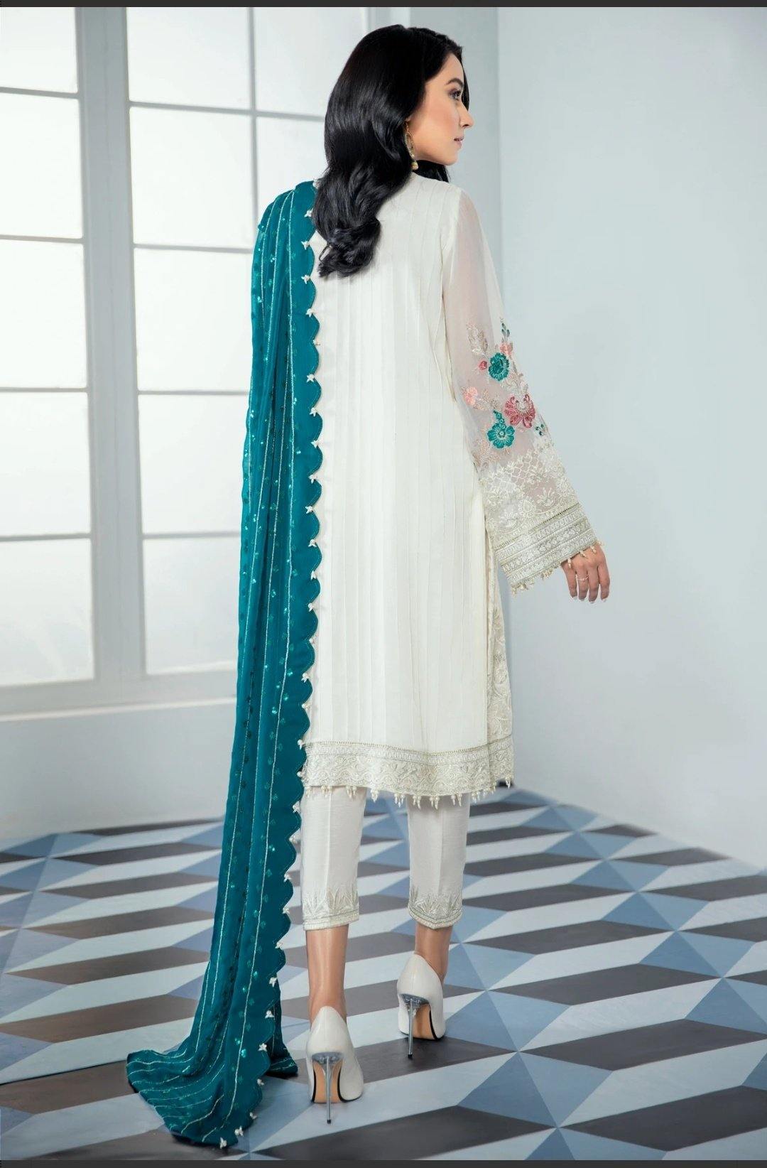 Alizeh Embroidered Chiffon/Vol 3/Anahita - AWWALBOUTIQUE