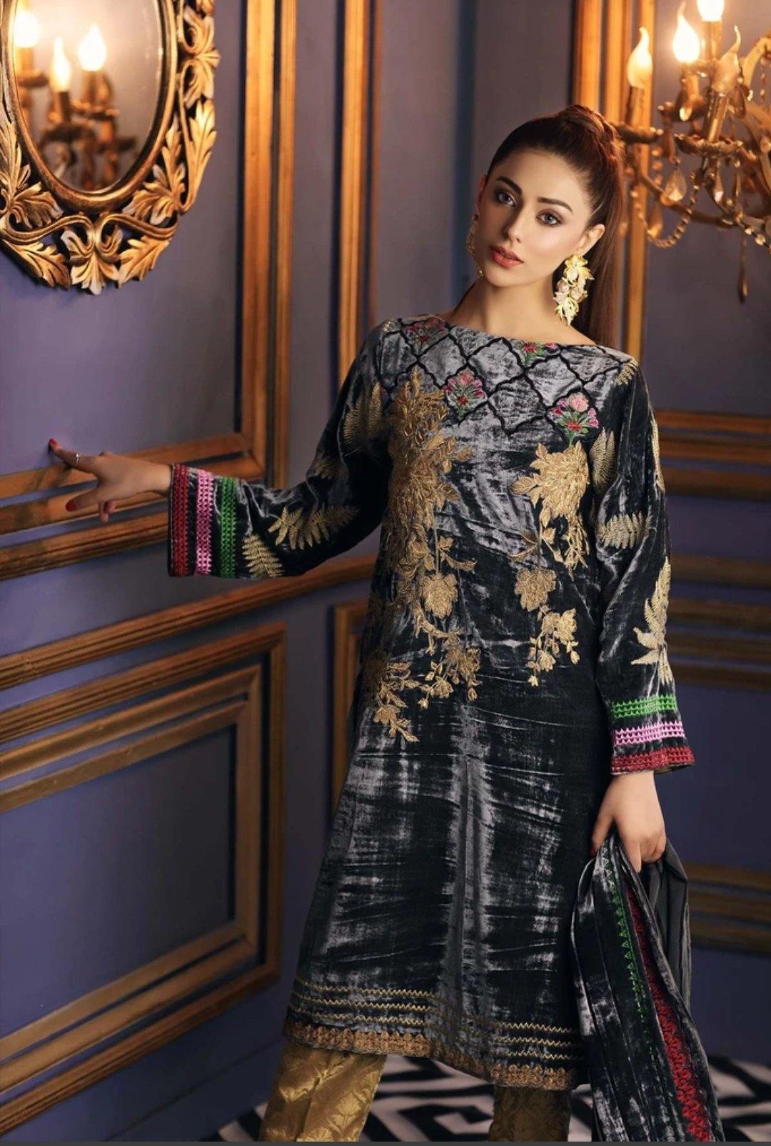 Charizma Signora Velvet Collection/Grey Beam VVT-07 - AWWALBOUTIQUE