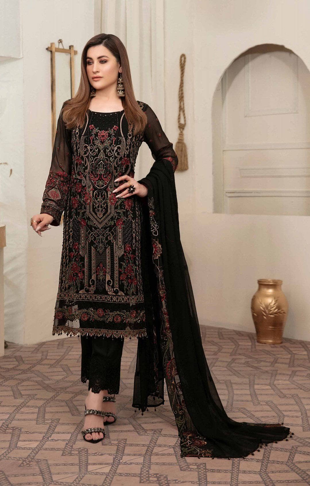 Restocked/Tawakkal Semi Stitched Chiffon