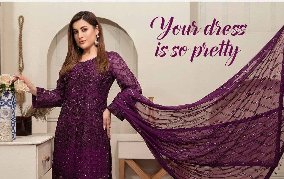 Restocked/Tawakkal Semi Stitched Chiffon