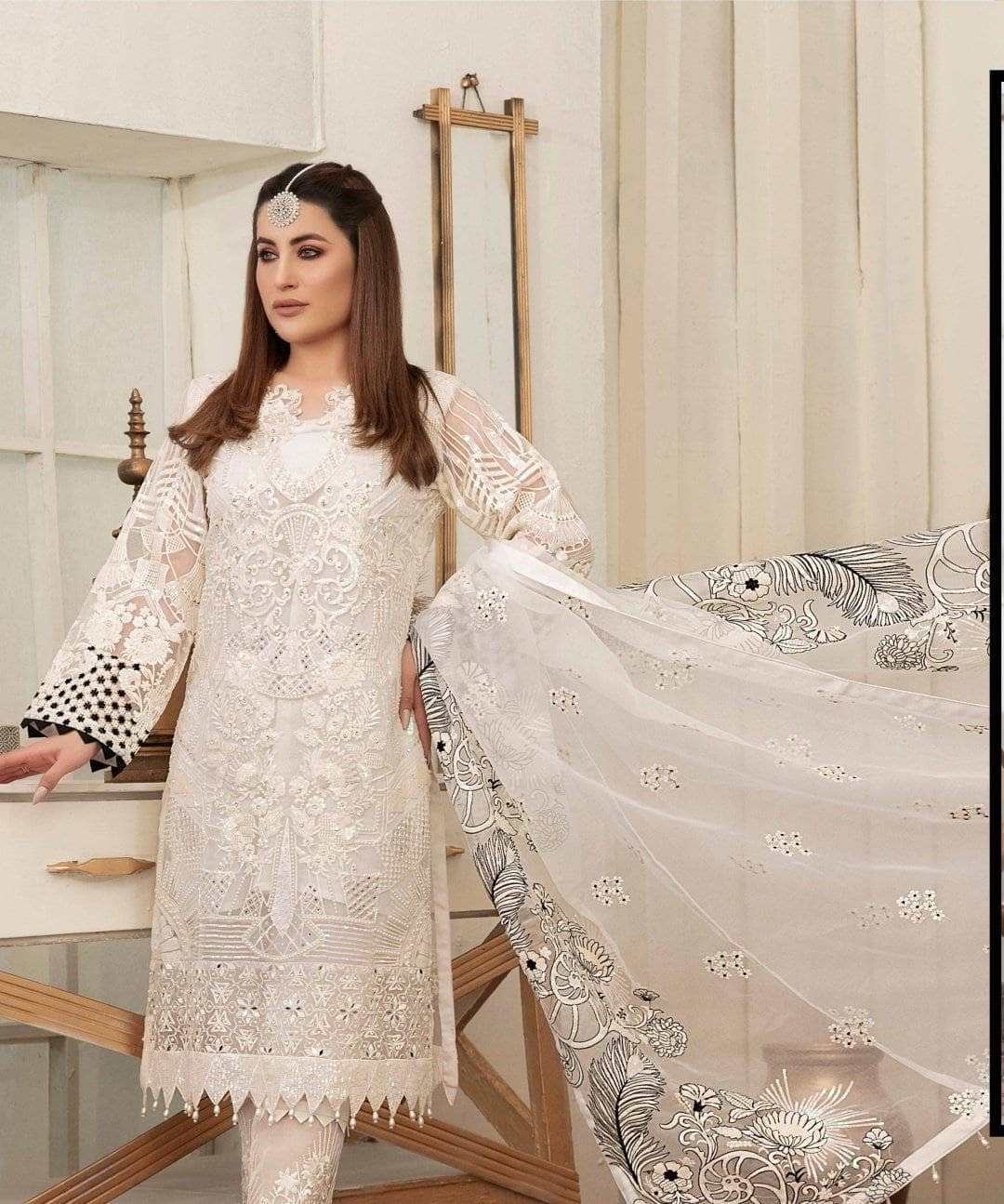 Restocked/Tawakkal Semi Stitched Chiffon