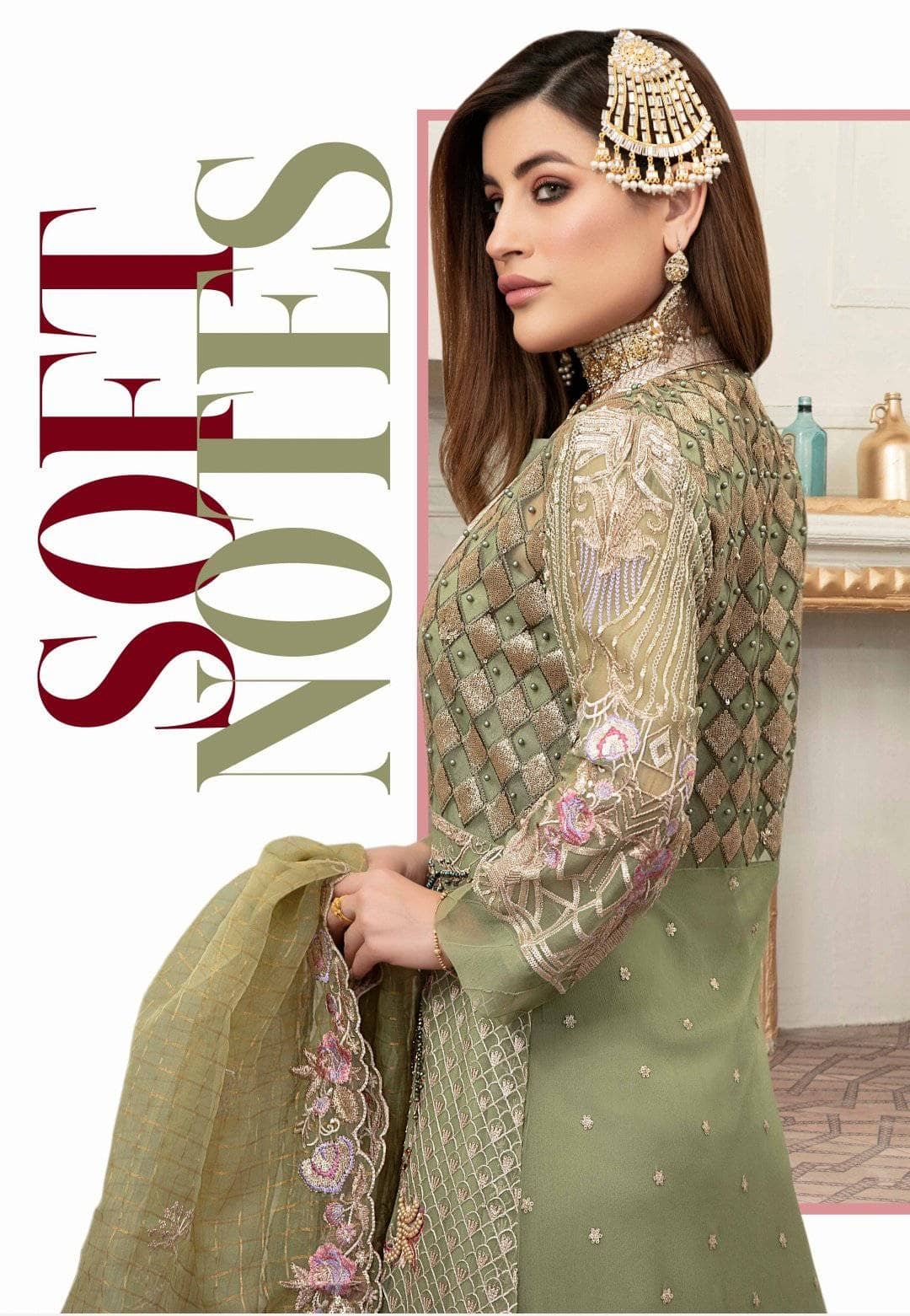 Tawakkal Semi Stitched Chiffon/A Line/Gown Style