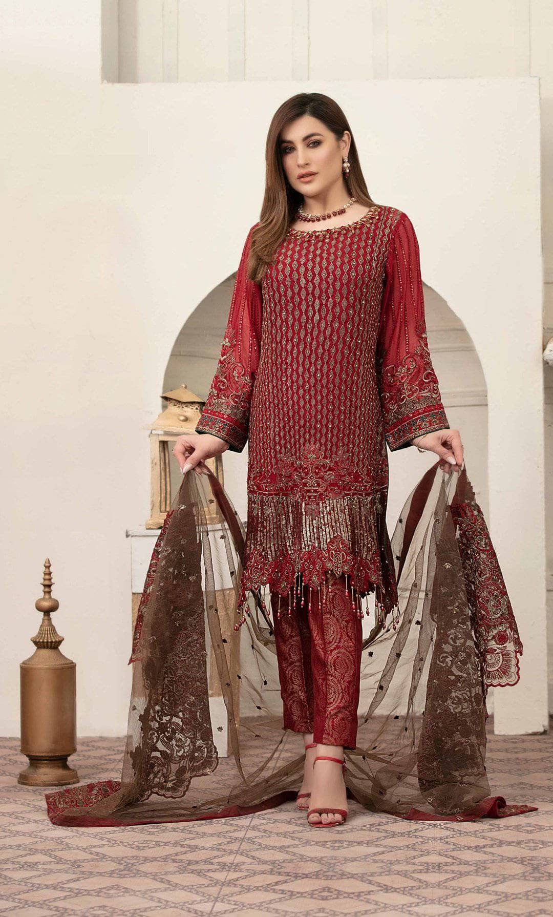 Restocked/Tawakkal Semi Stitched Chiffon