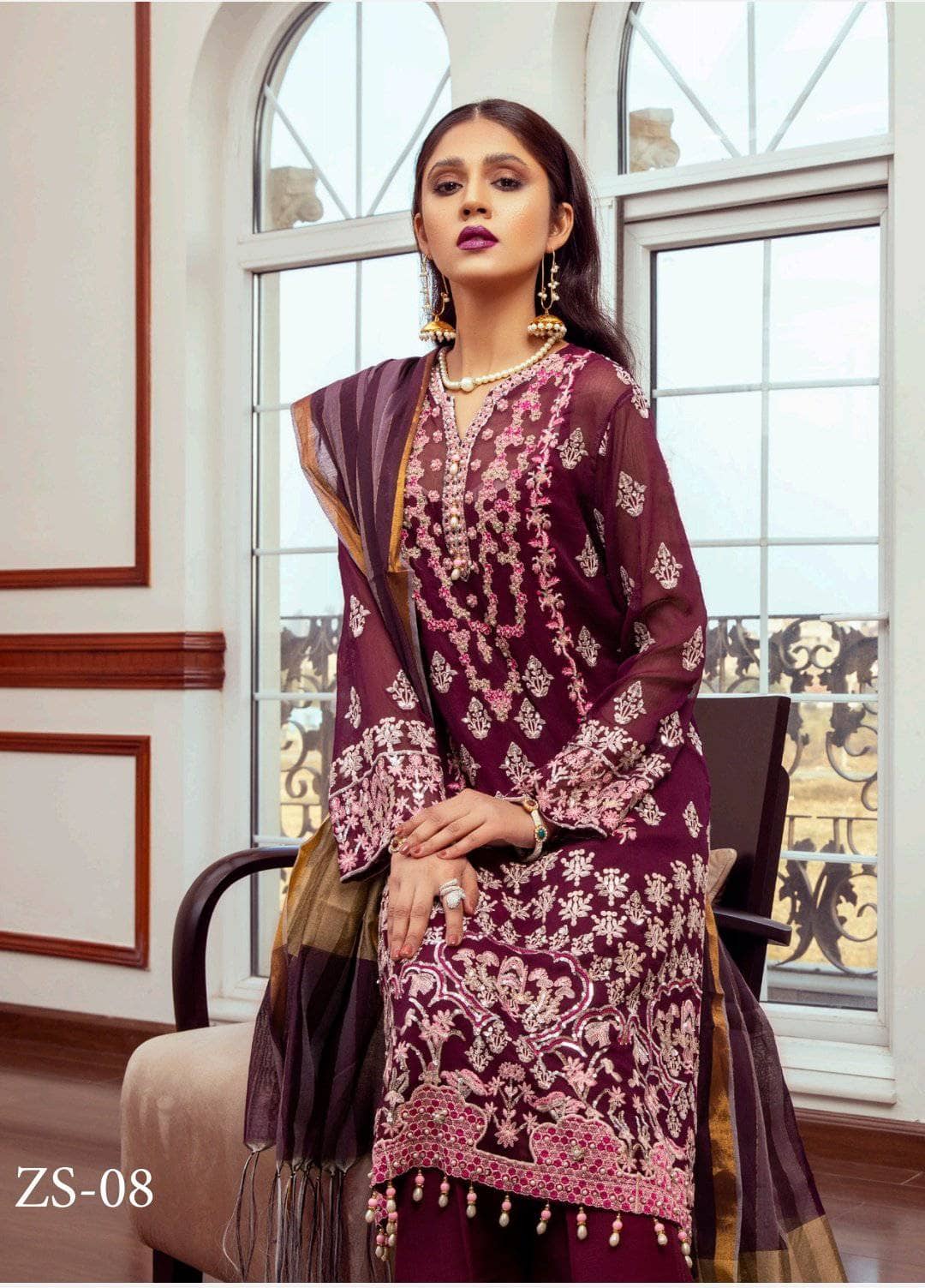 Meraki Chiffon by Z.S Textiles/ MEC 08