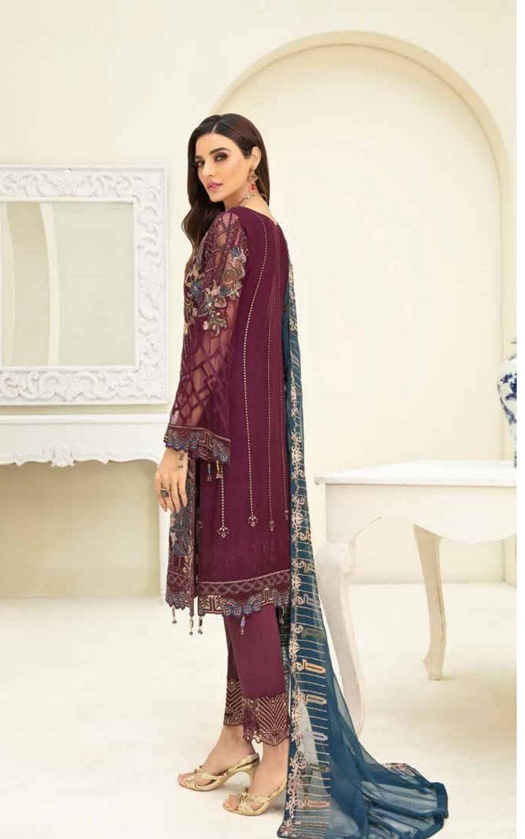 img_ramsha_chevron_chiffon_vol_3_awwal_boutique