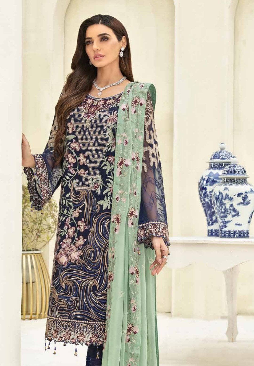 img_ramsha_chevron_chiffon_vol_3_awwal_boutique